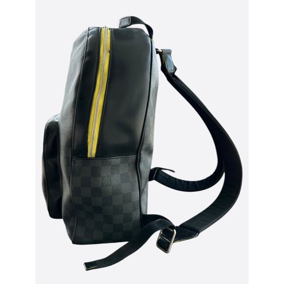 Louis Vuitton Damier Graphite & Yellow Josh Backpack - Picture 4 of 5